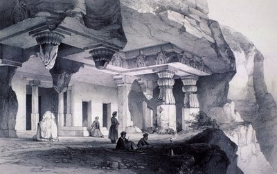 Ajunta sic, grotte Vihara numéro sept - Thomas Colman Dibdin