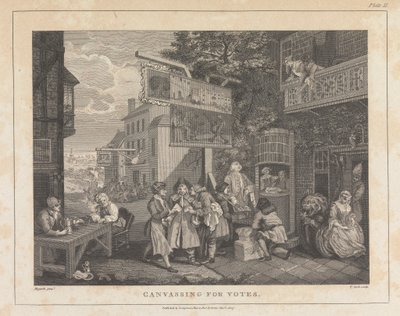 Canvassing for Votes, Planche II - Thomas Cook