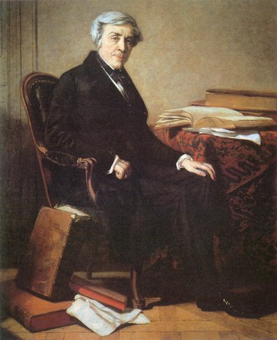 Portrait de Jules Michelet (1798-1874) - Thomas Couture