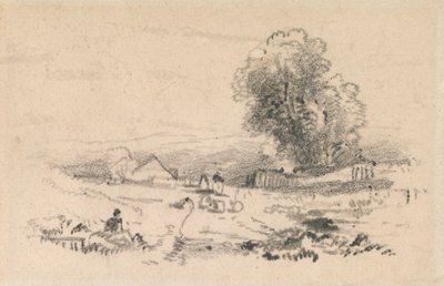 La route vers le village - Thomas Creswick