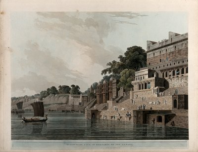 Dusasumade Gaut, à Bénarès - Thomas Daniell