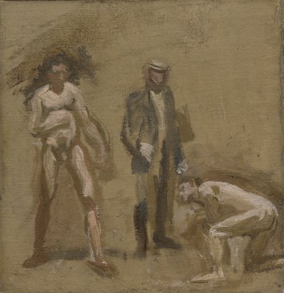 Prendre le compte, étude - Thomas Eakins