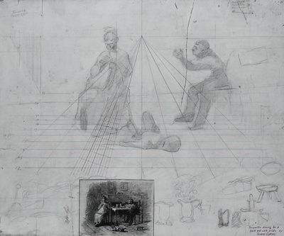 Étude de perspective sans titre pour illustration d