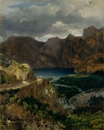 Vue sur le lac de Garde - Thomas Ender