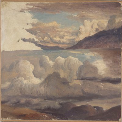 Nuages au-dessus du fjord - Thomas Fearnley