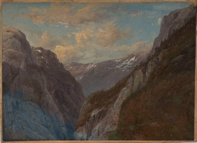 Le mont Jordalsnuten dans le Sogn - Thomas Fearnley
