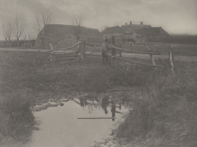 Une ferme marécageuse, 1886 (photo) - Thomas Frederick Goodall