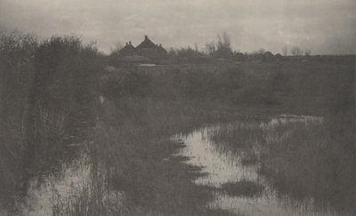 La lisière du marais, 1886 (photo) - Thomas Frederick Goodall