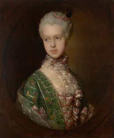 Elizabeth Wrottesley, plus tard duchesse de Grafton - Thomas Gainsborough