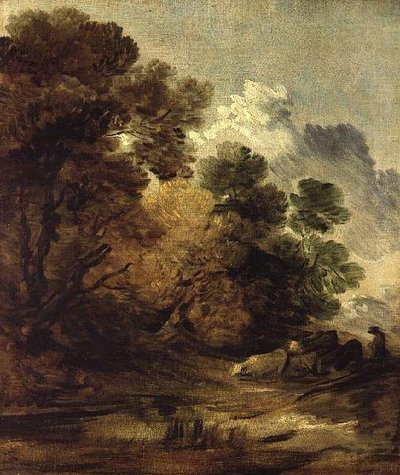 Bouvier conduisant du bétail vers une mare - Thomas Gainsborough