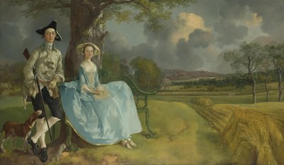 M. et Mme Andrews, 1750 - Thomas Gainsborough