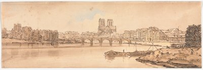 Une sélection de vingt des vues les plus pittoresques de Paris, 1802 - Thomas Girtin