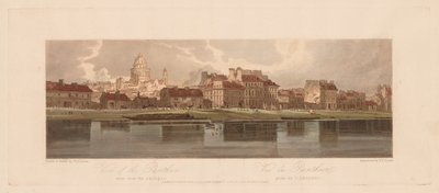 Sélection de vingt des vues les plus pittoresques de Paris : Vue du Panthéon prise de l