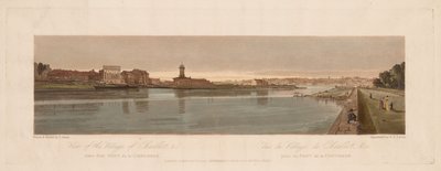 Vue du village de Chaillot, prise du Pont de la Concorde - Thomas Girtin