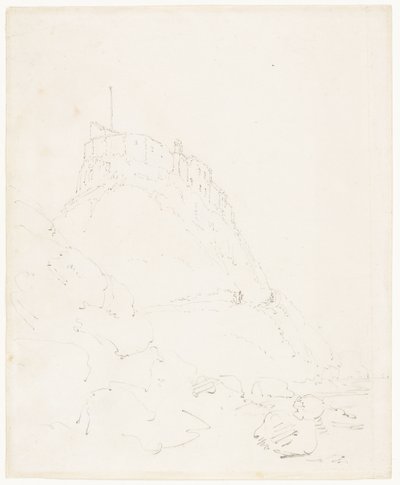 Château de Holy Island, Durham - Thomas Girtin