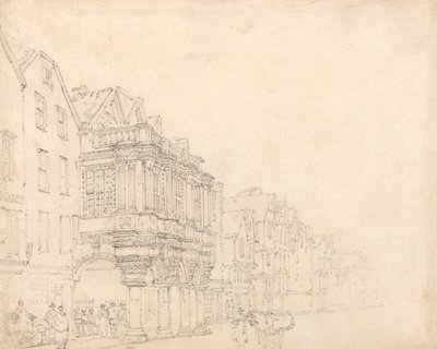 La Guildhall, Exeter - Thomas Girtin