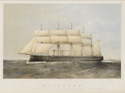 Frégate à vapeur à vis en fer HMS 