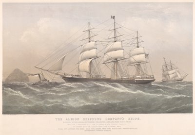Les navires de la compagnie maritime Albion - Thomas Goldsworth Dutton