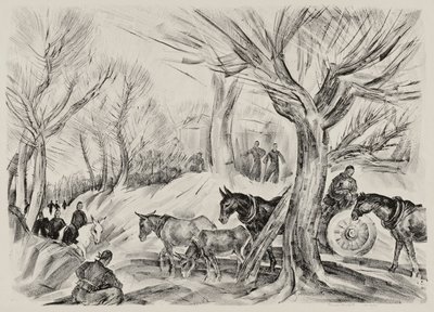 Paysage avec figures - Thomas Handforth