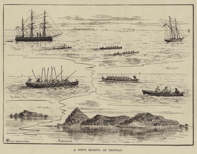 Régate de Navires à Trinidad - Thomas Harrington Wilson