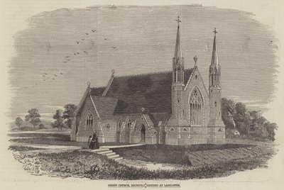 Église du Christ, récemment érigée à Lancaster - Thomas Harrington Wilson