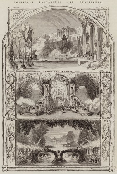 Pantomimes et burlesques de Noël - Thomas Harrington Wilson
