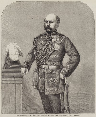 Major-Général Sir Edward Lugard, KCB - Thomas Harrington Wilson