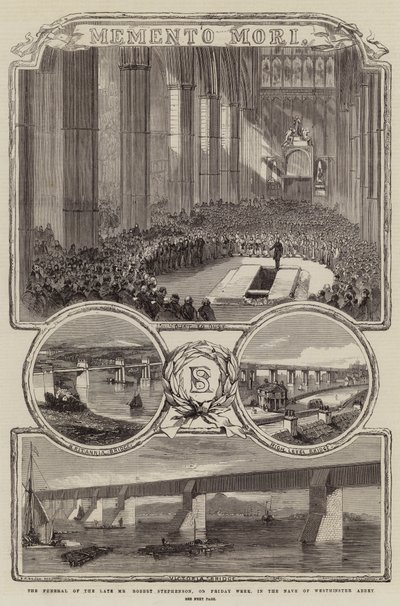 Les funérailles de feu M. Robert Stephenson, vendredi dernier, dans la nef de l
