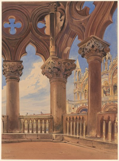 Place Saint-Marc depuis le Palais des Doges - Thomas Hartley Cromek
