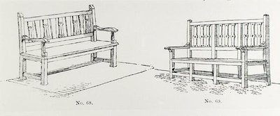 Bancs de jardin, de 