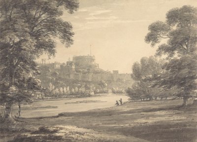 Château de Windsor depuis les terrains de jeu d