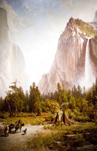 Vallée de Yosemite (El Capitan et Bridal Veil Falls) - Thomas Hill
