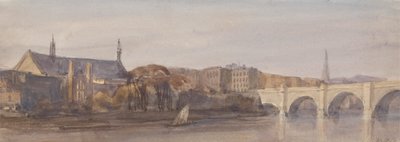 Vue de Westminster Hall et du pont depuis Lambeth - Thomas Hollis