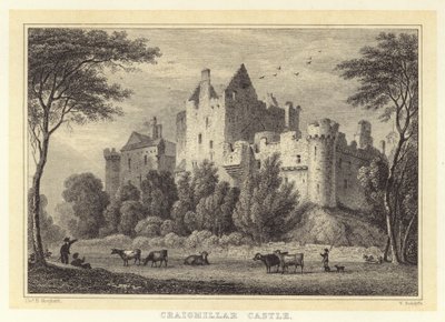 Château de Craigmillar - Thomas Hosmer (after) Shepherd