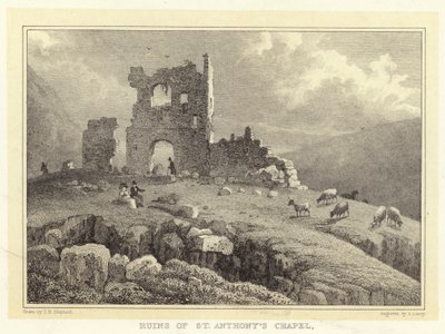Ruines de la Chapelle Saint-Antoine - Thomas Hosmer (after) Shepherd