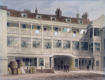 Belle Sauvage Yard, Ludgate Hill, Londres - Thomas Hosmer Shepherd