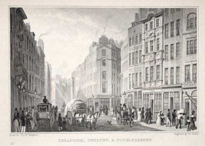 Cheapside, Poultry et Bucklersbury, de 