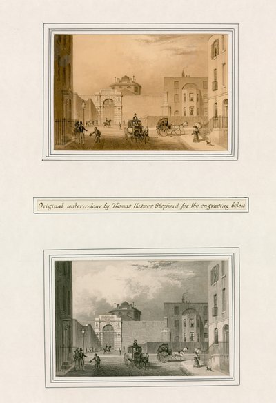 Prison de Coldbath Fields - Thomas Hosmer Shepherd