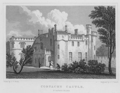 Château de Cortachy, Forfarshire - Thomas Hosmer Shepherd