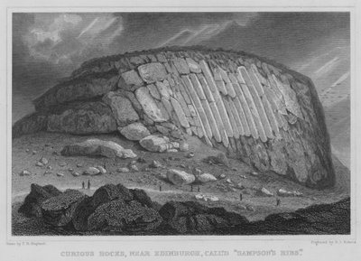 Rochers curieux, près d