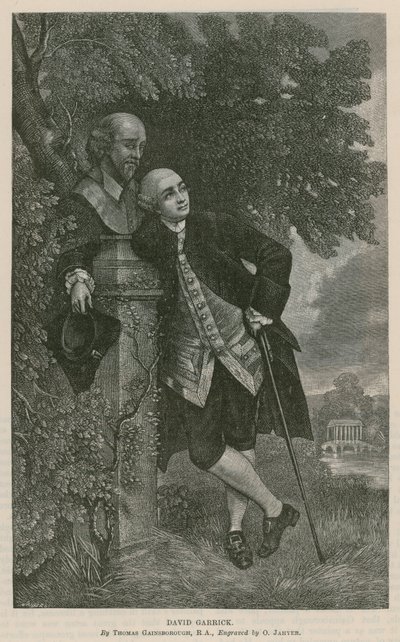 David Garrick, acteur - Thomas Hosmer Shepherd