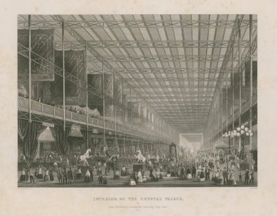 Intérieur de la Grande Exposition, 1851 - Thomas Hosmer Shepherd