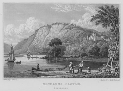 Kinfauns Castle, Perthshire - Thomas Hosmer Shepherd