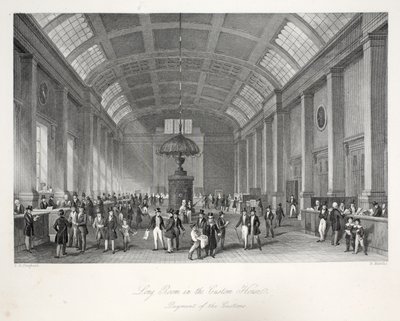 Grande salle de la douane, de 