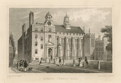 Middle Temple Hall - Thomas Hosmer Shepherd