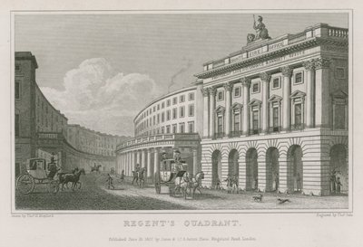Quadrant, Regent Street, Londres - Thomas Hosmer Shepherd
