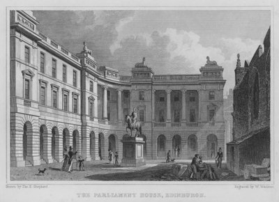 La Maison du Parlement, Édimbourg - Thomas Hosmer Shepherd