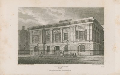 Trinity House sur Tower Hill - Thomas Hosmer Shepherd
