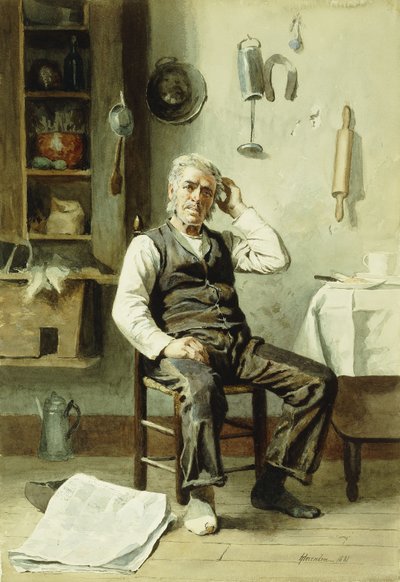 Perplexe, 1881 - Thomas Hovenden