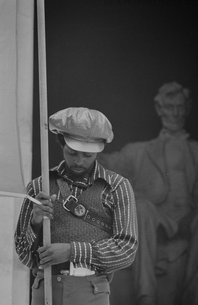 Convention des Panthères noires, Lincoln Memorial - Thomas J. O